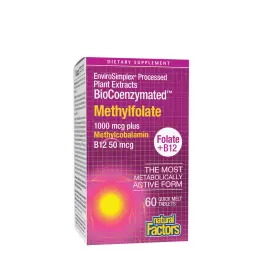Natural Factors BioCoenzymated™ Methylfolate (60 Tableta)