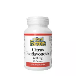   Natural Factors Citrus Bioflavonoids Plus Hesperidin 650 mg (90 Cápsula)