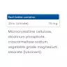 Natural Factors Zinc Citrate 15 mg (90 Tableta)