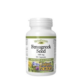   Natural Factors Fenugreek Seed 500 mg, HerbalFactors (90 Cápsula)