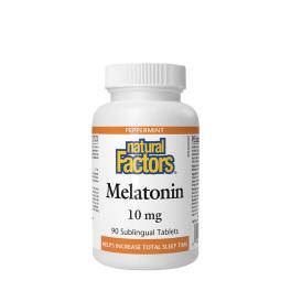 Natural Factors Melatonin 10 mg (90 Tableta, Menta)