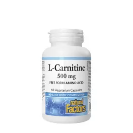 Natural Factors L-Carnitine 500 mg (60 Cápsula)