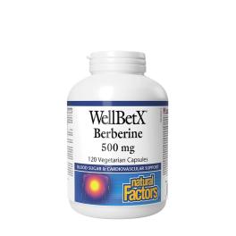 Natural Factors WellBetX Berberine 500 mg (120 Cápsula)