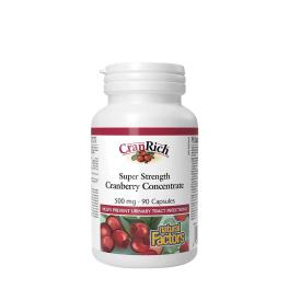   Natural Factors Super Strength Cranberry Concentrate 500 mg (90 Cápsula)