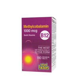 Natural Factors B12 Methylcobalamin 1000 mcg (180 Tableta)