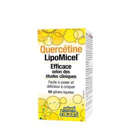   Natural Factors Quercetin LipoMicel 250 MG  (60 Cápsula blanda)
