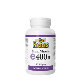   Natural Factors Mixed Vitamin E Natural Source 400 IU  (90 Cápsula blanda)