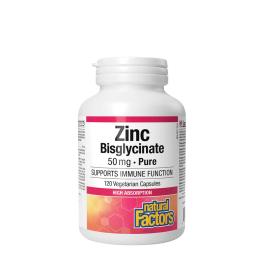 Natural Factors Zinc Bisglycinate 50 mg  (120 Cápsula)