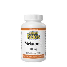 Natural Factors Melatonin 10 mg (180 Tableta, Menta)