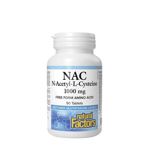 Natural Factors N-Acetyl-L-Cysteine 1000 mg (90 Tableta)