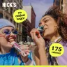 Nick's Barra de chocolate con cacahuetes y fudge (40 g)