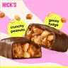 Nick's Barra de chocolate con cacahuetes y fudge (40 g)