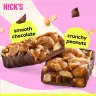 Nick's Barra de frutos secos crujiente con cacahuetes (40 g)