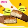 Nick's Barra proteica con caramelo y chocolate (50 g)