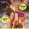 Nick's Barquillo proteico con sabor a naranja (40 g)