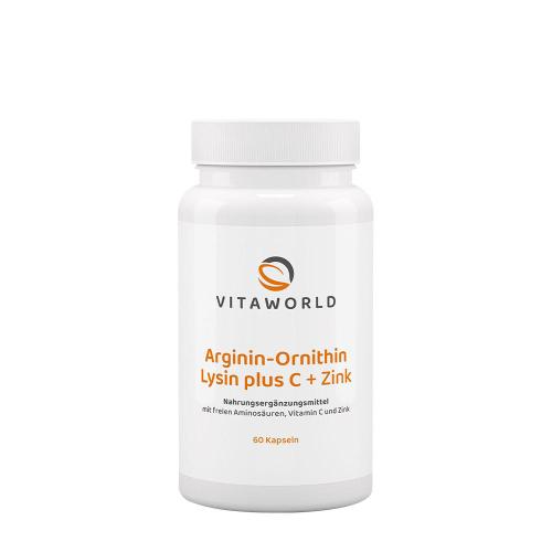 Vitaworld Arginine-Ornithine-Lysine + C + Zinc (60 Cápsula)