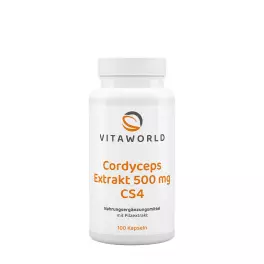 Vitaworld Cordyceps extract 500 mg CS4 (100 Cápsula)