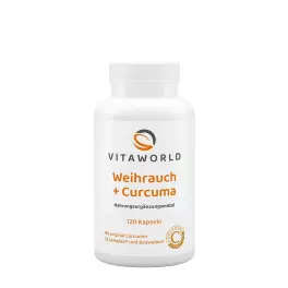 Vitaworld Frankincense + Curcuma (120 Cápsula)