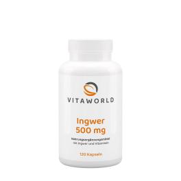 Vitaworld Ginger 500 mg (120 Cápsula)