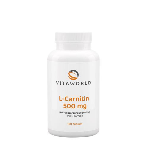 Vitaworld L-carnitine 500 mg (100 Cápsula)