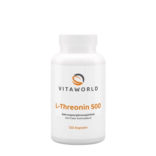 Vitaworld L-threonine 500 (120 Cápsula)