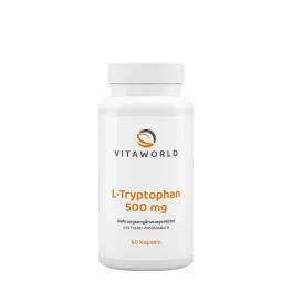 Vitaworld L-Tryptophan 500 mg (60 Cápsula)