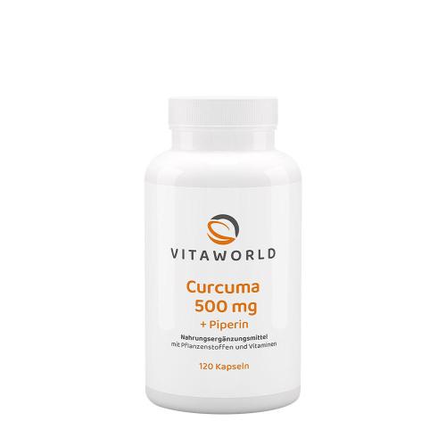 Vitaworld Turmeric 500 mg (120 Cápsula)
