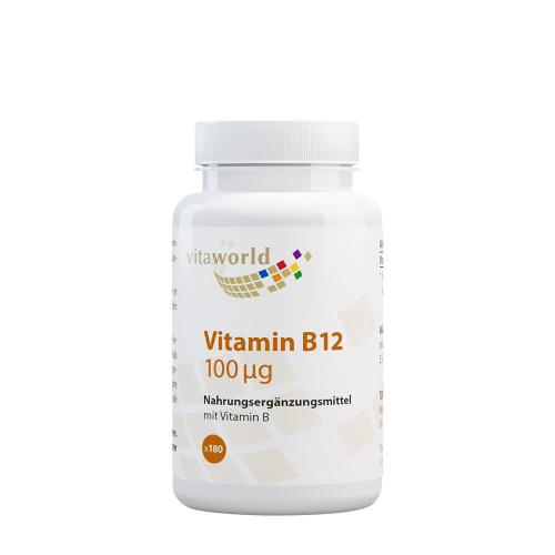 Vitaworld Vitamin B12 100 mcg (180 Cápsula)