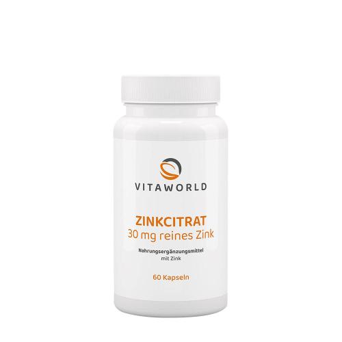 Vitaworld Zinc Citrate 30 mg (60 Cápsula)