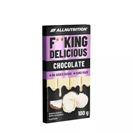   ALLNUTRITION Fitking Delicious Chocolate (100 g, Coco con Chocolate Blanco)