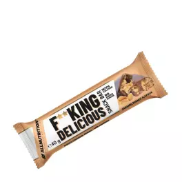   ALLNUTRITION Fitking Snack Bar (40 g, Cacahuete con caramelo)