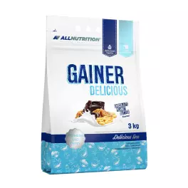   ALLNUTRITION Gainer Delicious (3000 g, Mantequilla de Maní con Chocolate)