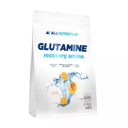 ALLNUTRITION Glutamine Recovery Amino (1000 g, Naranja)