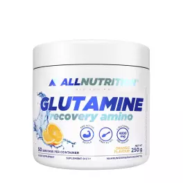 ALLNUTRITION Glutamine Recovery Amino (250 g, Naranja)