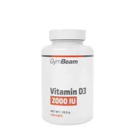 GymBeam Vitamin D3 2000 IU (120 Cápsula)