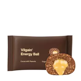 Vilgain Bio Energy Ball (30 g, Cacao con cacahuetes)