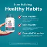 MaryRuth's Organic Hair, Skin, & Nails Gummies (60 Gomitas, Fresa)
