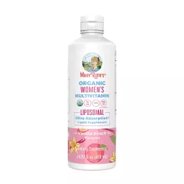   MaryRuth's Women's Organic Multivitamin Liposomal (15.22 fl. oz., Vainilla – Melocotón)