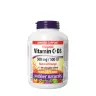 Webber Naturals Vitamin C+D3 500 mg/500 IU (200 Tableta masticable, Naranja)