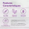 Webber Naturals Vitamin C+D3 500 mg/500 IU (200 Tableta masticable, Naranja)