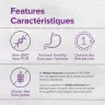Webber Naturals Gentle Iron with Vitamin C, B12, and Folic Acid (150 Cápsula)