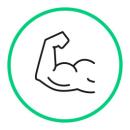 Apoyo al aumento muscular